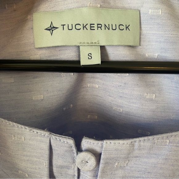 Tuckernuck | Women's Chambray Inara Blouse Light Blue Size Small - Picture 6 of 10